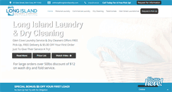 Desktop Screenshot of longislandlaundry.com
