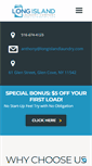 Mobile Screenshot of longislandlaundry.com